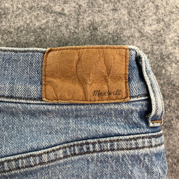 Madewell The Straight Womens 31 Blue Denim Jeans - Picture 7 of 16
